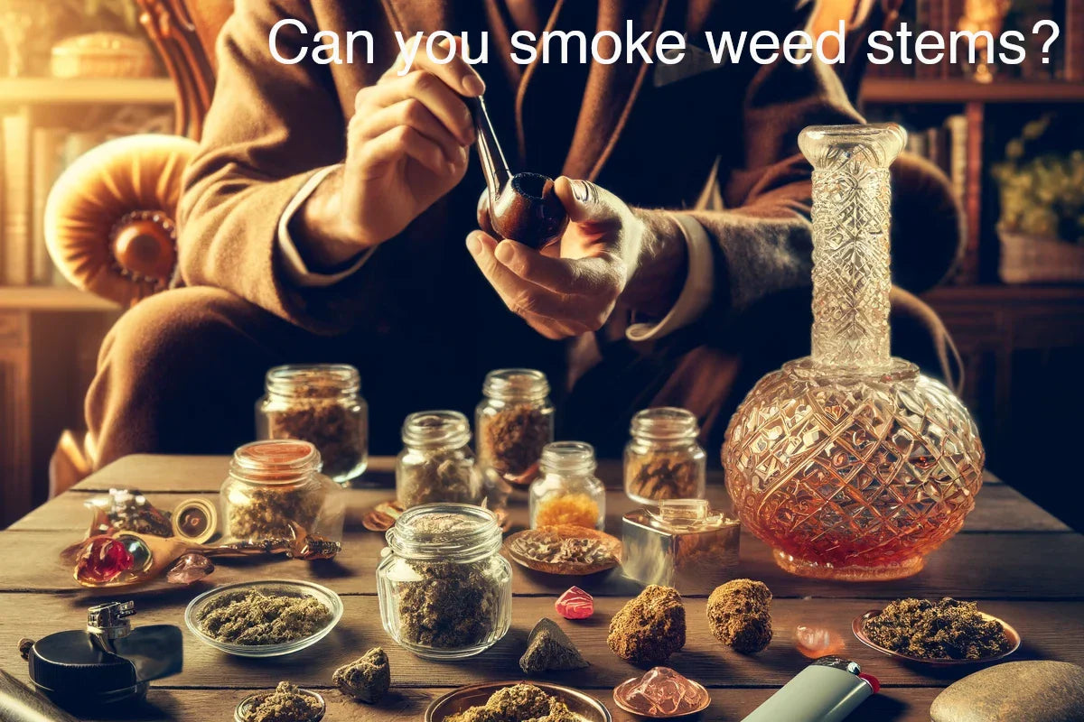 Can You Smoke Weed Stems