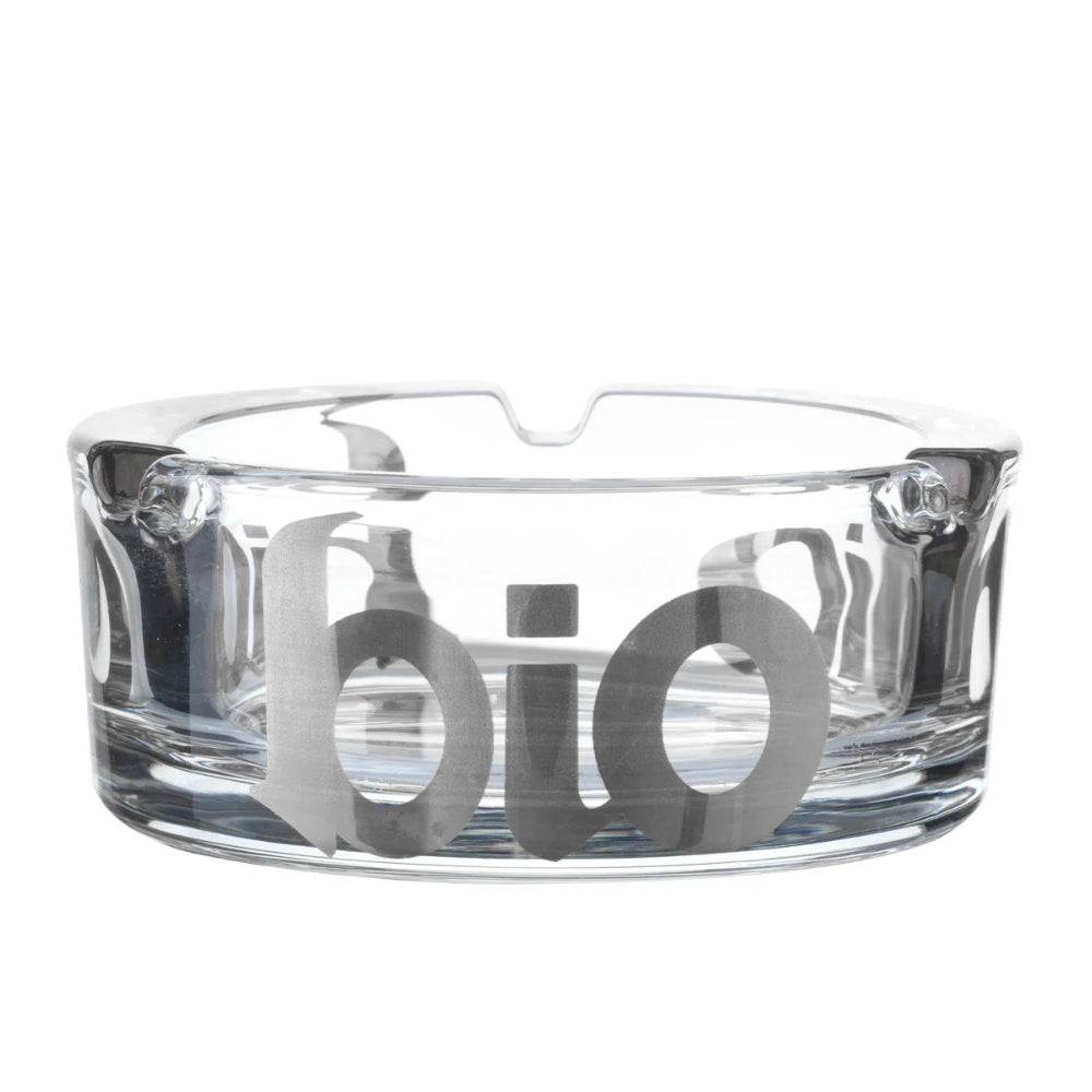 Biohazard Accessories Silver BIO Glass Ashtray