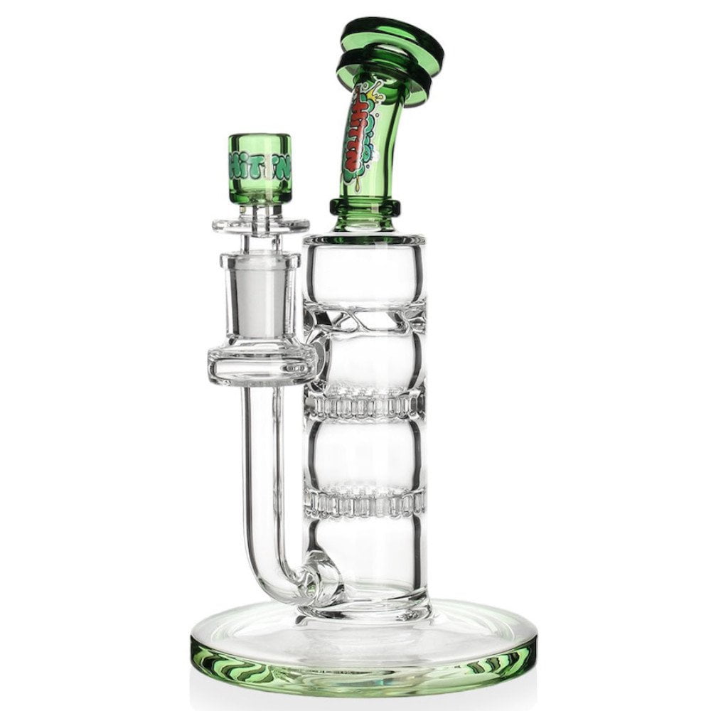Wide Base Triple Perc Bong