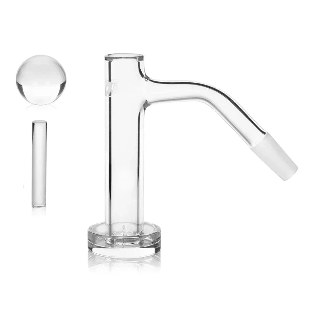 Grav Accessories 10mm 45° Quartz Control Tower Banger Set