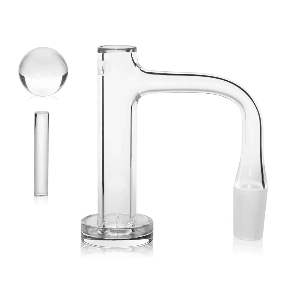 Grav Accessories 14mm 90° Quartz Control Tower Banger Set