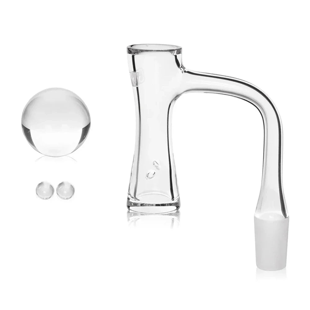 Grav Accessories 14mm 90° Quartz Hourglass Banger Set