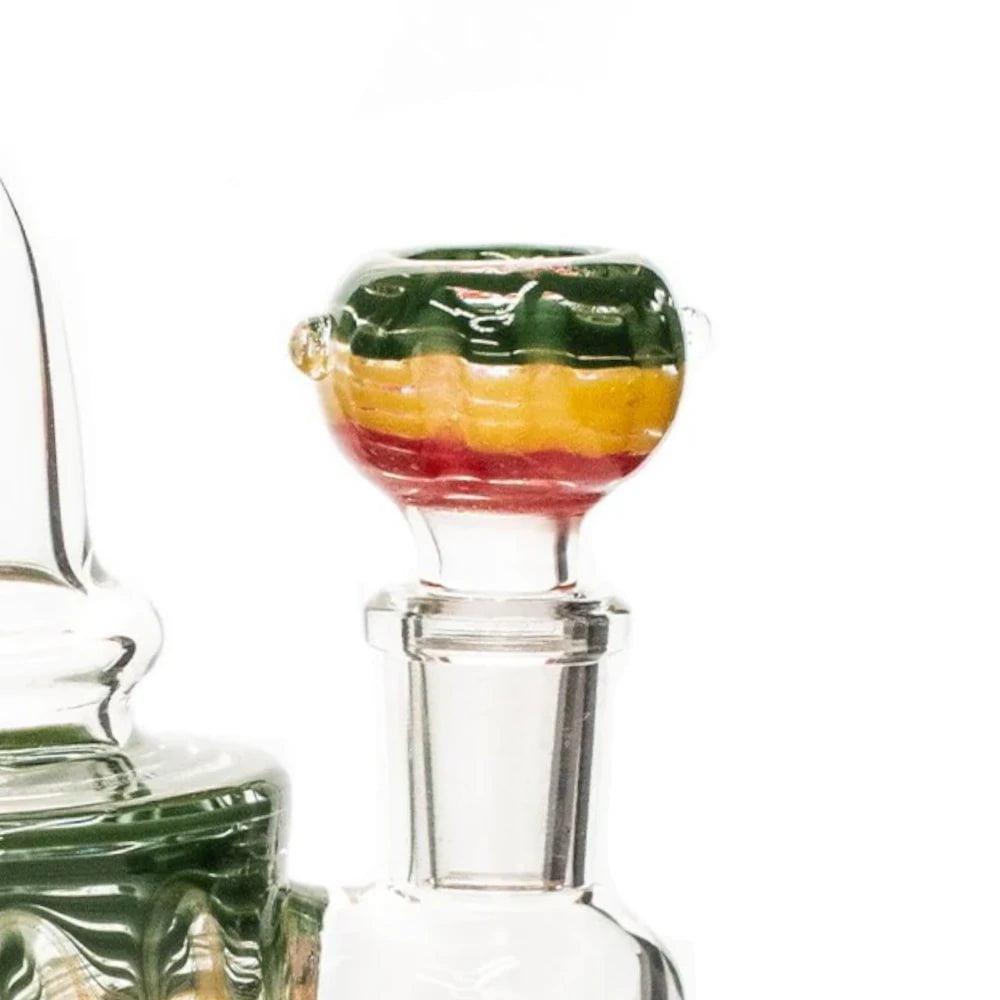 Fat Buddha Glass Accessories 14mm Wrap & Rake Bong Bowl