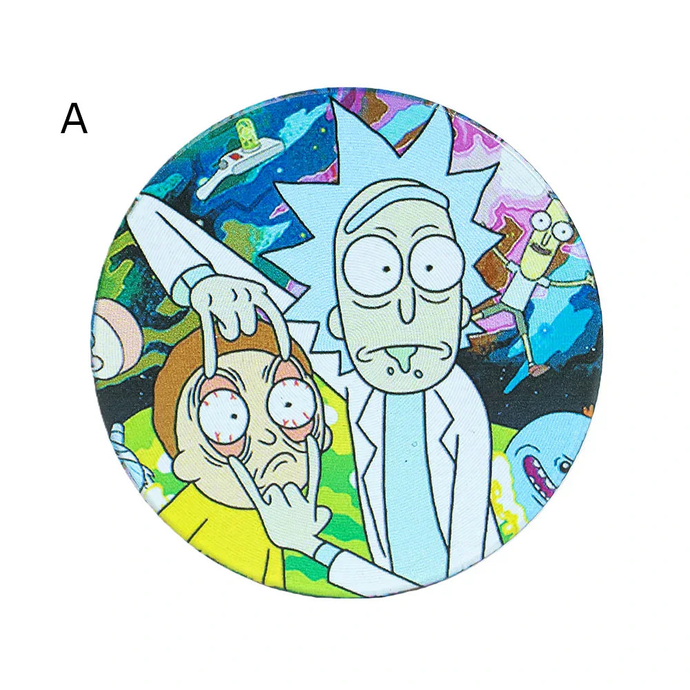 Fat Buddha Glass Accessories A Rick and Morty Herb Grinder
