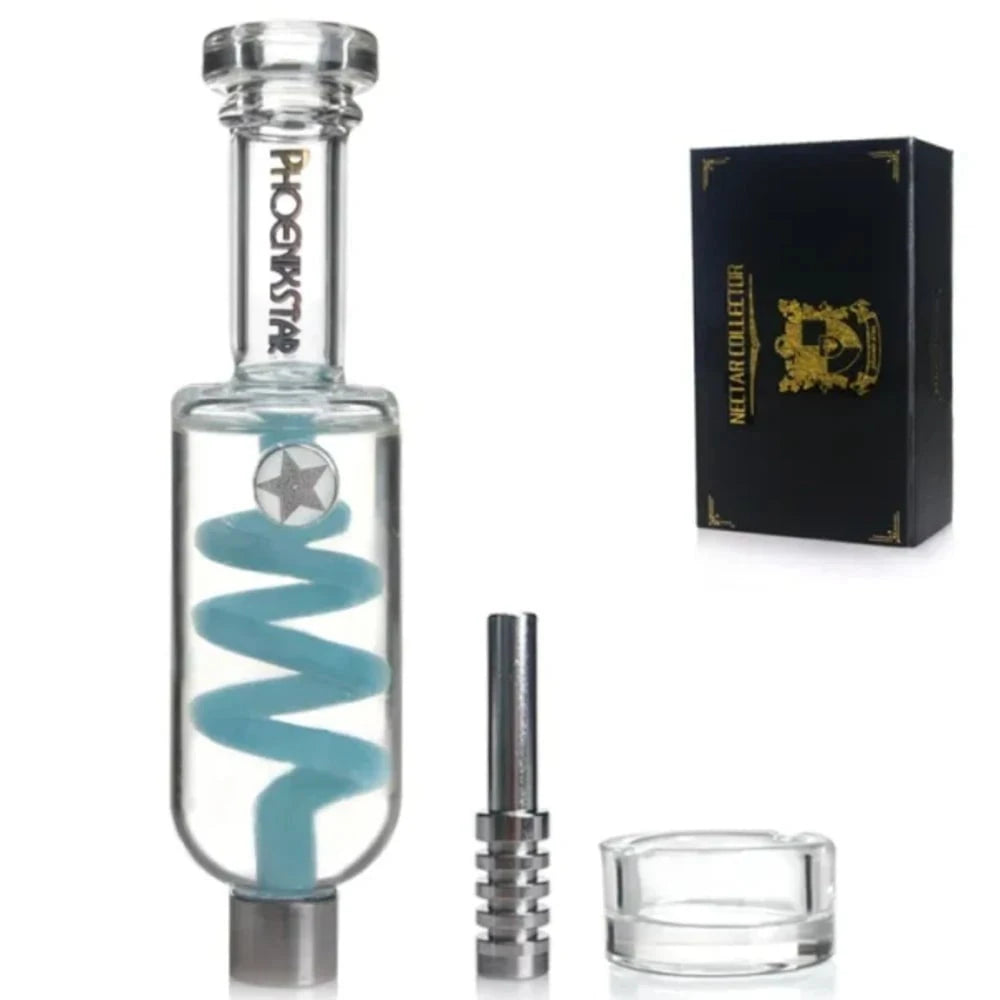 Phoenix Accessories Blue Freezable 6in Nectar Collector