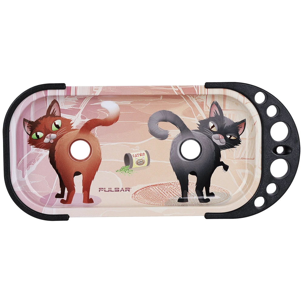 Pulsar Accessories Cats Elevated Cone Rolling Tray