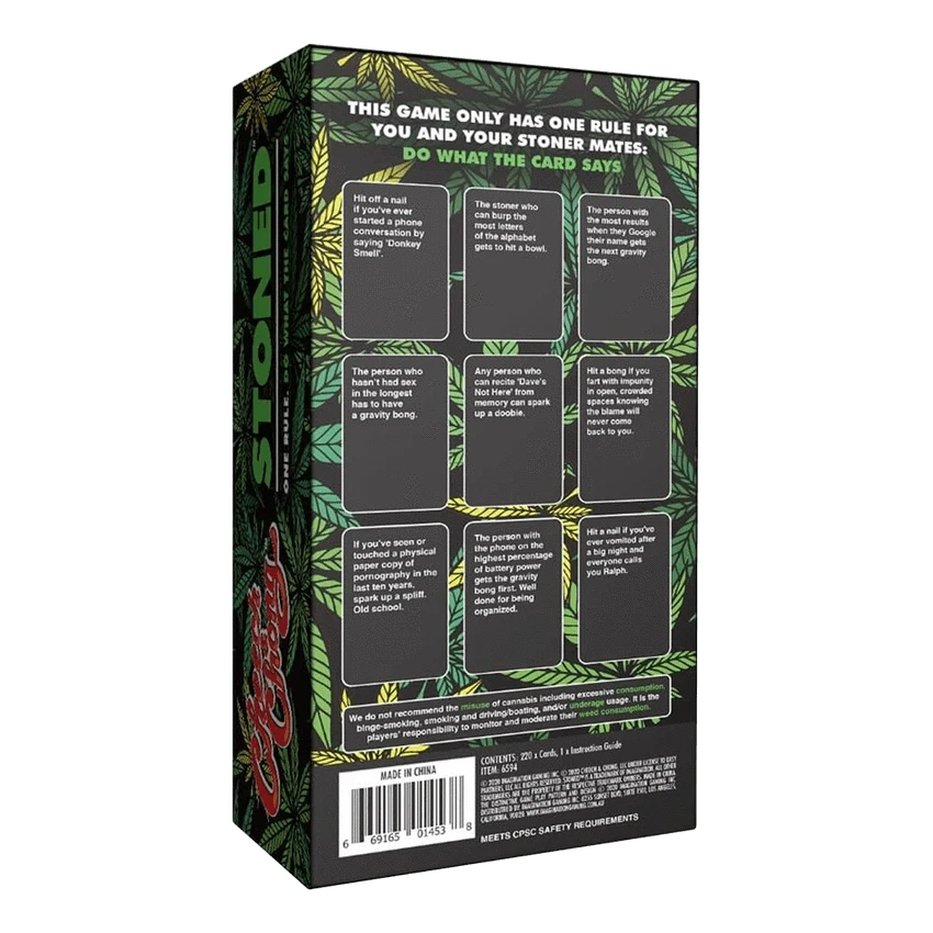 Cheech Accessories Cheech & Chong Stoned Card Game
