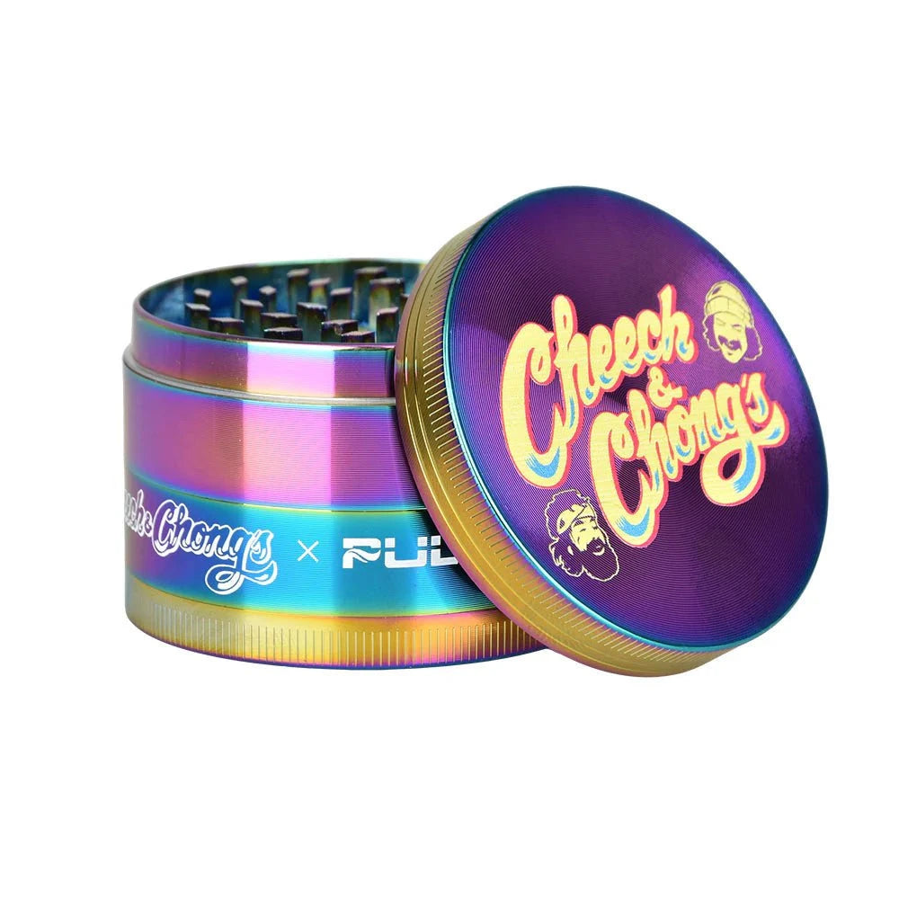 Pulsar Accessories Classic Logo Cheech & Chong Rainbow Grinder