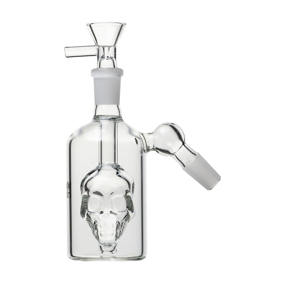 Human Grade Accessories Clear Skull 45° Ash Catcher