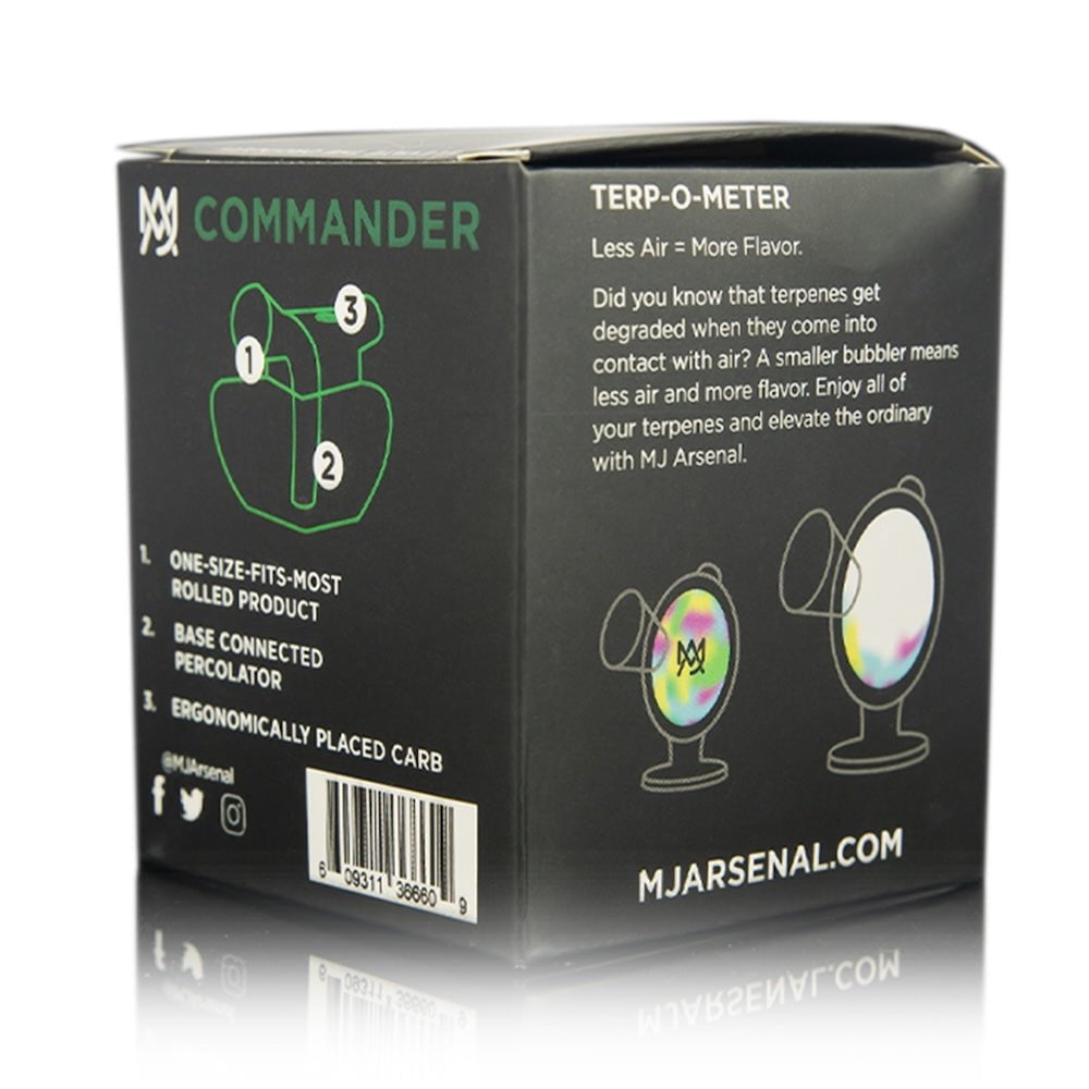 MJ Arsenal Accessories Commander Blunt Bubbler