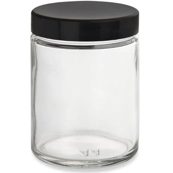 Fat Buddha Glass Accessories Glass Jar with Lid