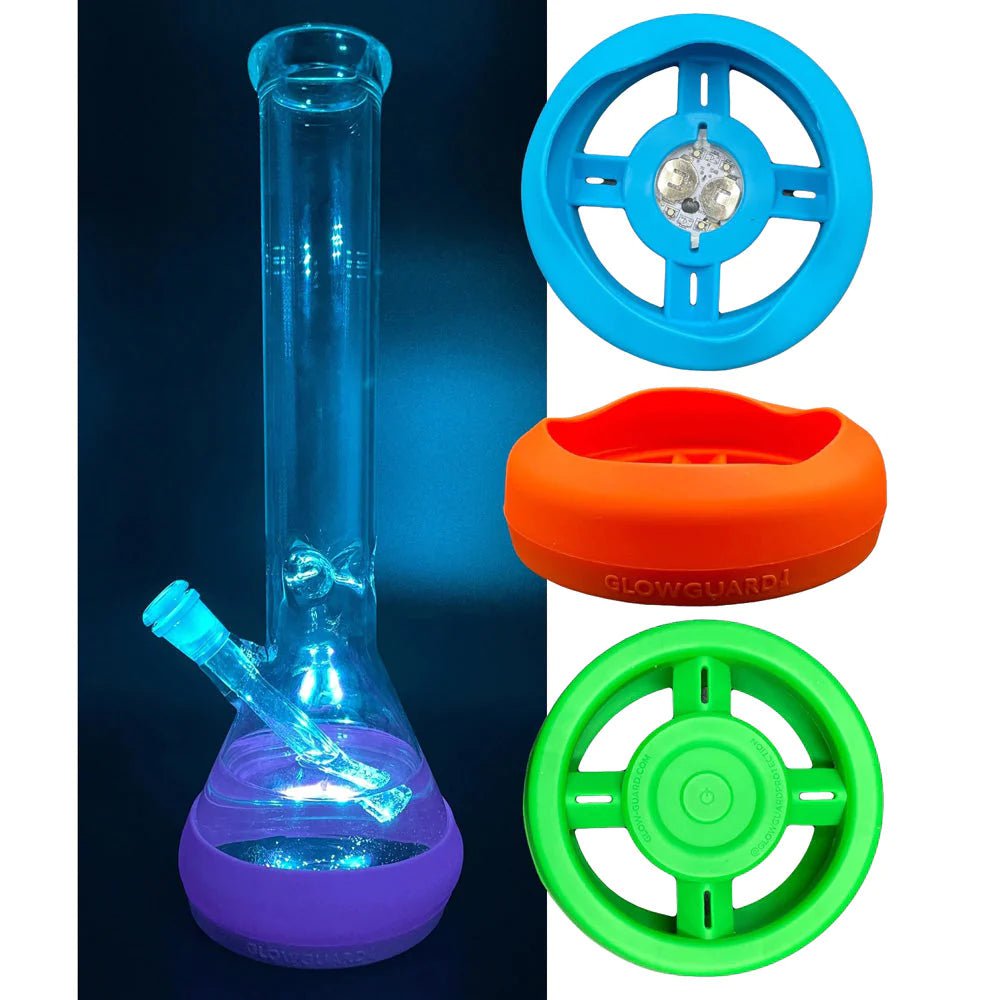 Biohazard Accessories Glow Guard Bong LED Base