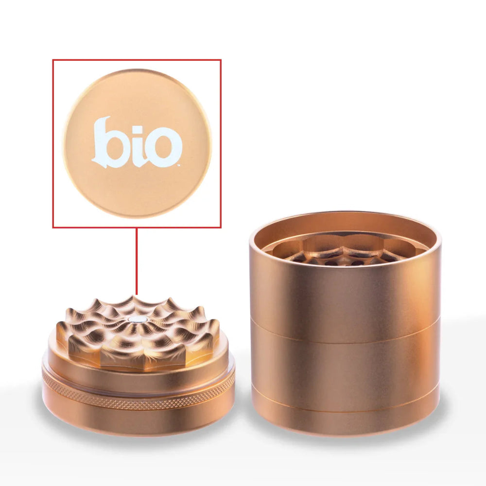 Biohazard Accessories Gold BIO Herb Grinder