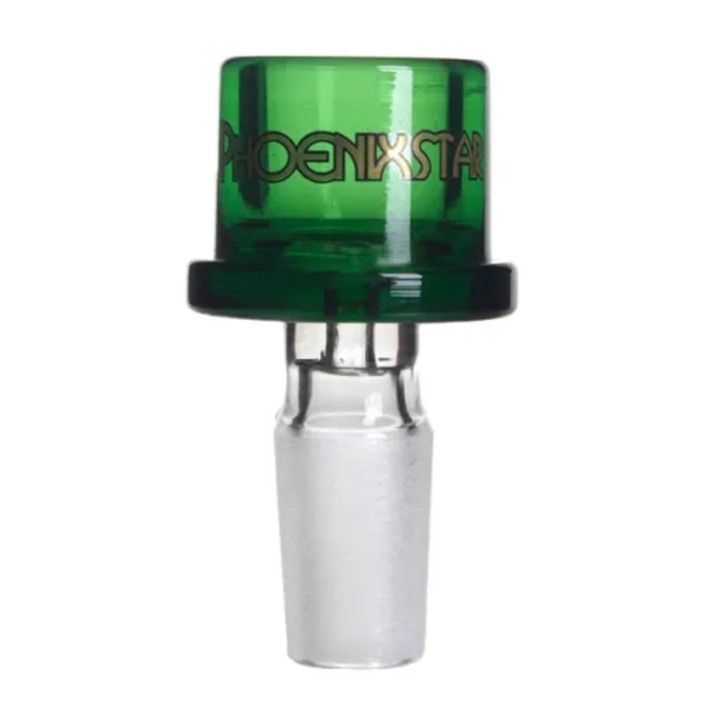 Phoenix Accessories Green Cylinder Glass Bong Bowl