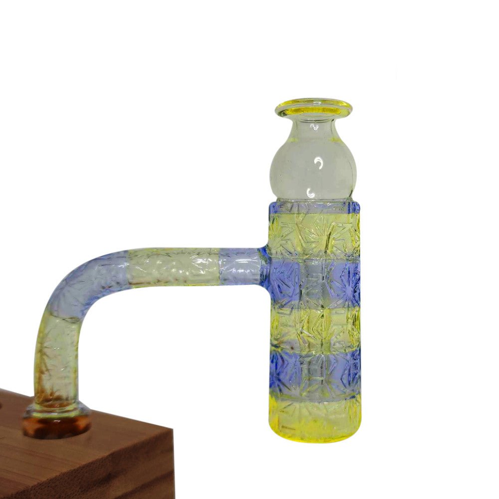 Cheech Glass Accessories Green Designed Banger Carp Cap Kit