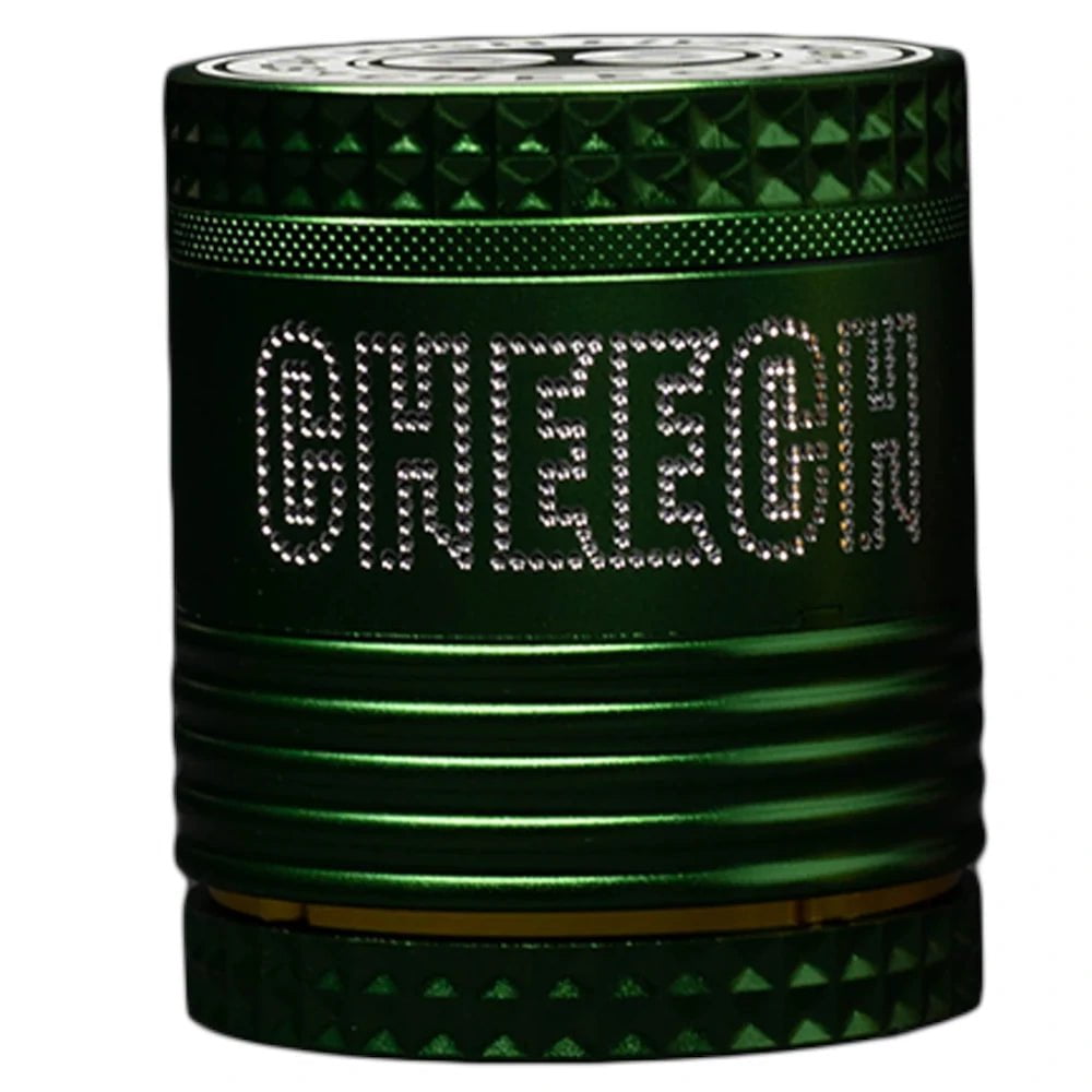 Cheech Glass Accessories Green Quick Release 4pc Grinder