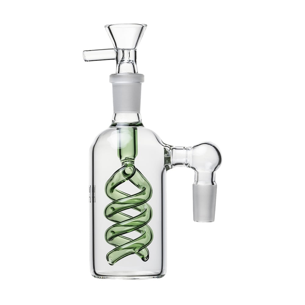 Human Grade Accessories Green Spiral 90° Ash Catcher