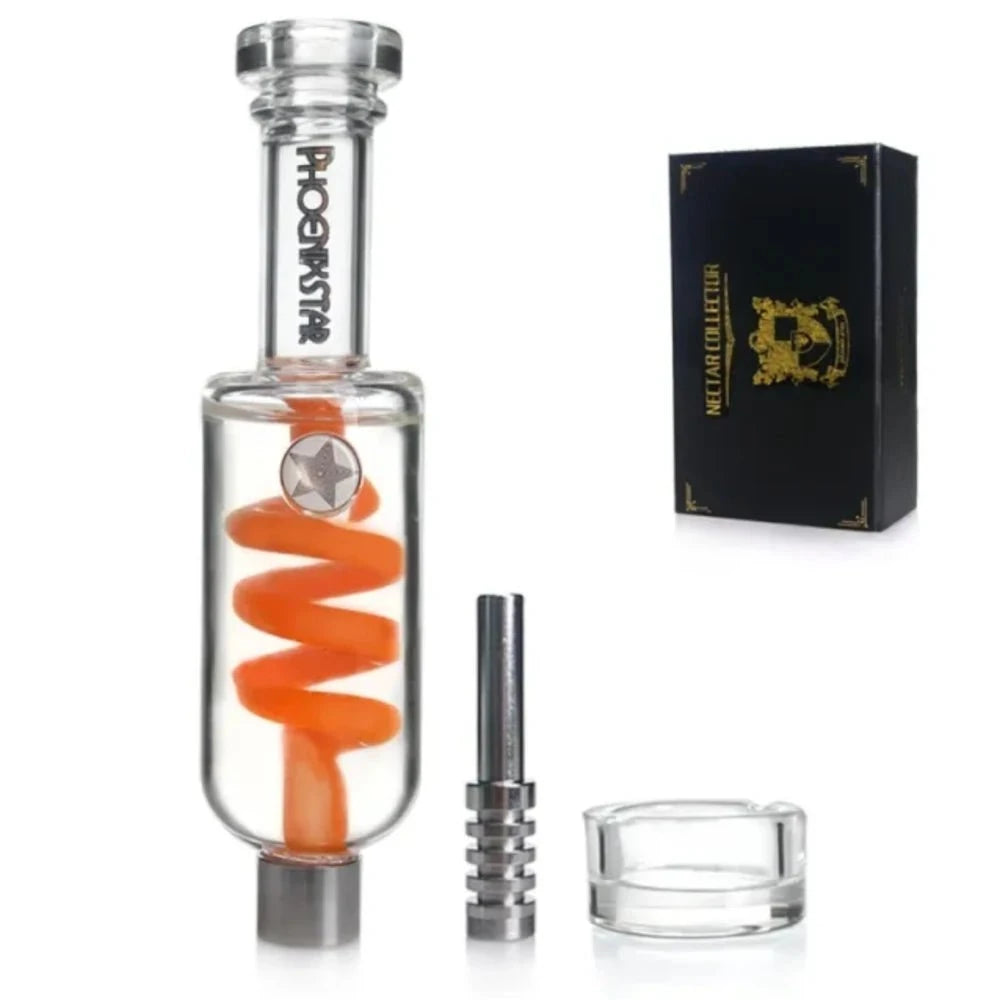 Phoenix Accessories Orange Freezable 6in Nectar Collector