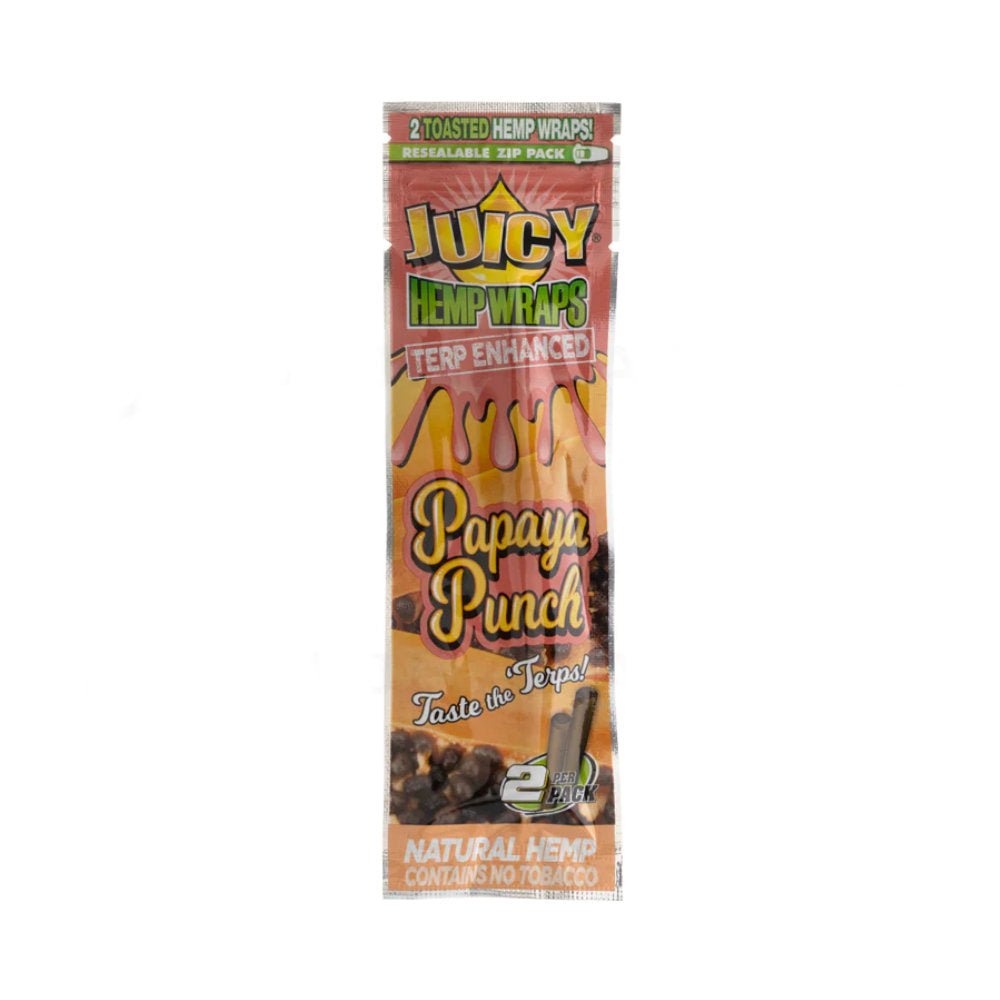 Juicy Jays Accessories Papaya Hemp Wrap 3 pack