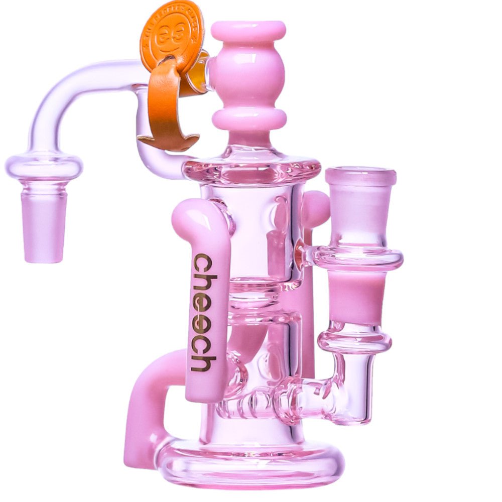 Chameleon Glass Accessories Pink Cheech Recycler Ash Catcher