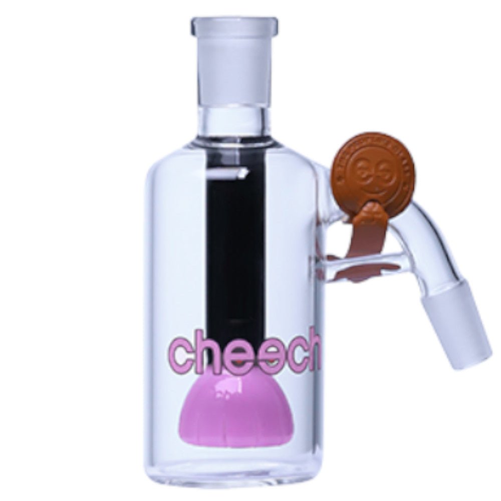 Cheech Glass Accessories Pink Disc Perc Ash Catcher
