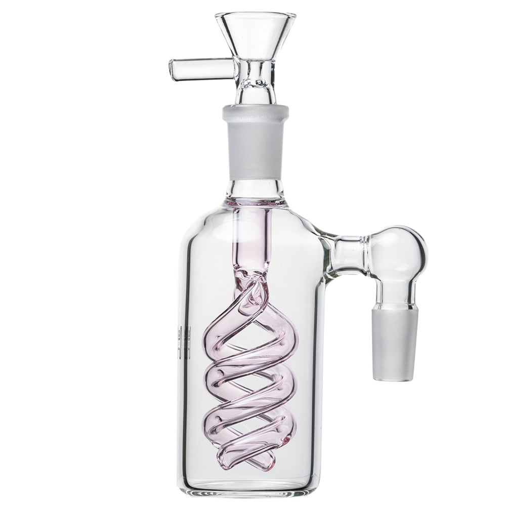 Human Grade Accessories Pink Spiral 90° Ash Catcher