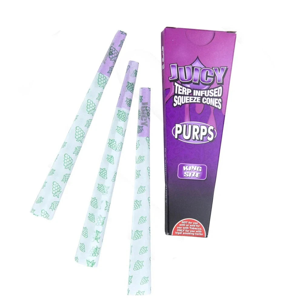 Juicy Jays Accessories Purps Terp Infused Squeeze Cone