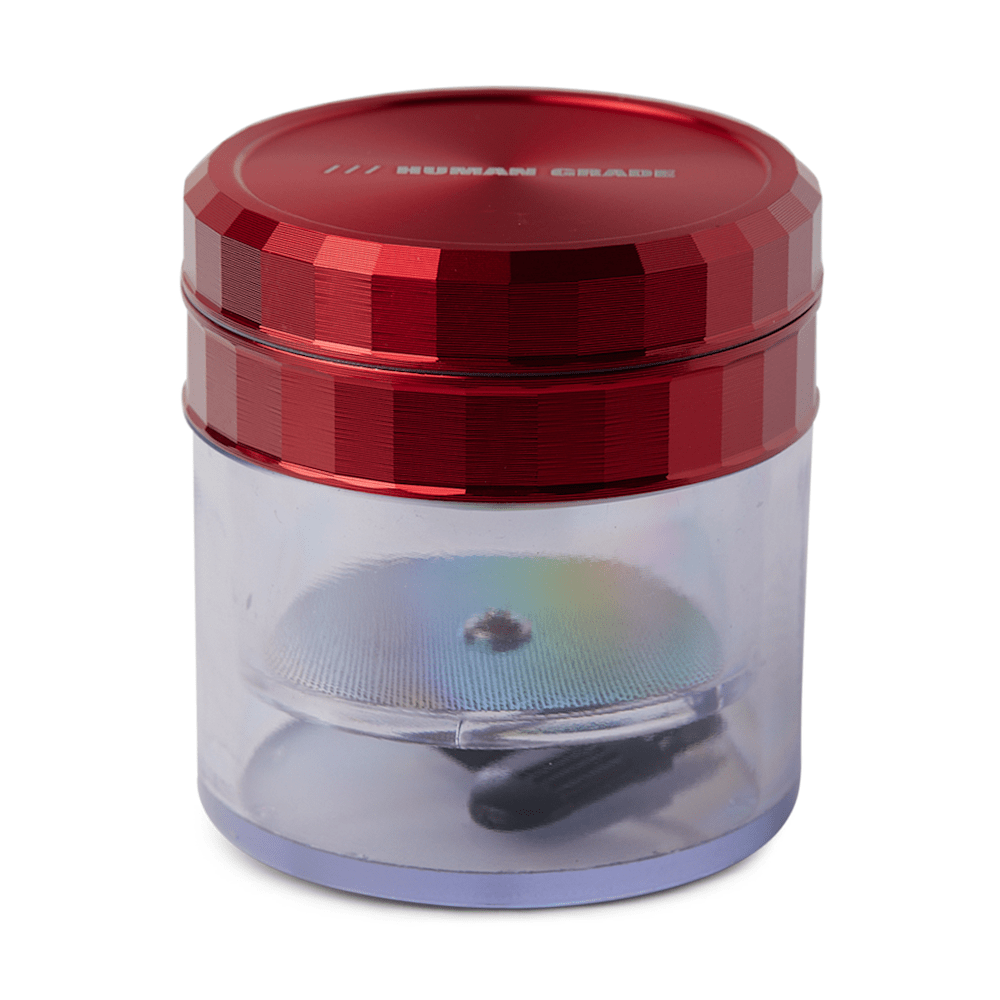 Human Grade Accessories Red Storage Grinder 1a