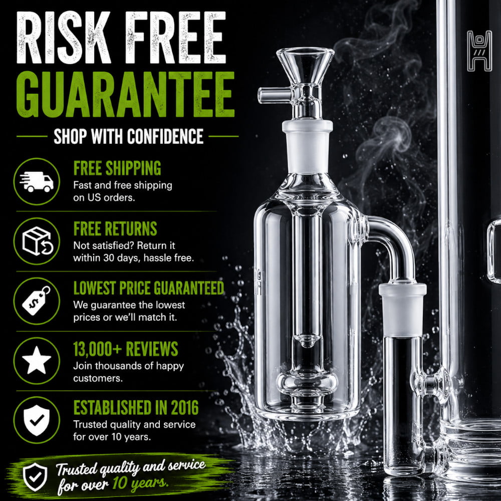 Human Grade Accessories Showerhead 90° Ash Catcher