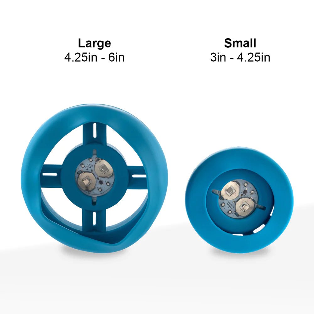 Biohazard Accessories Small Glow Guard Bong LED Base
