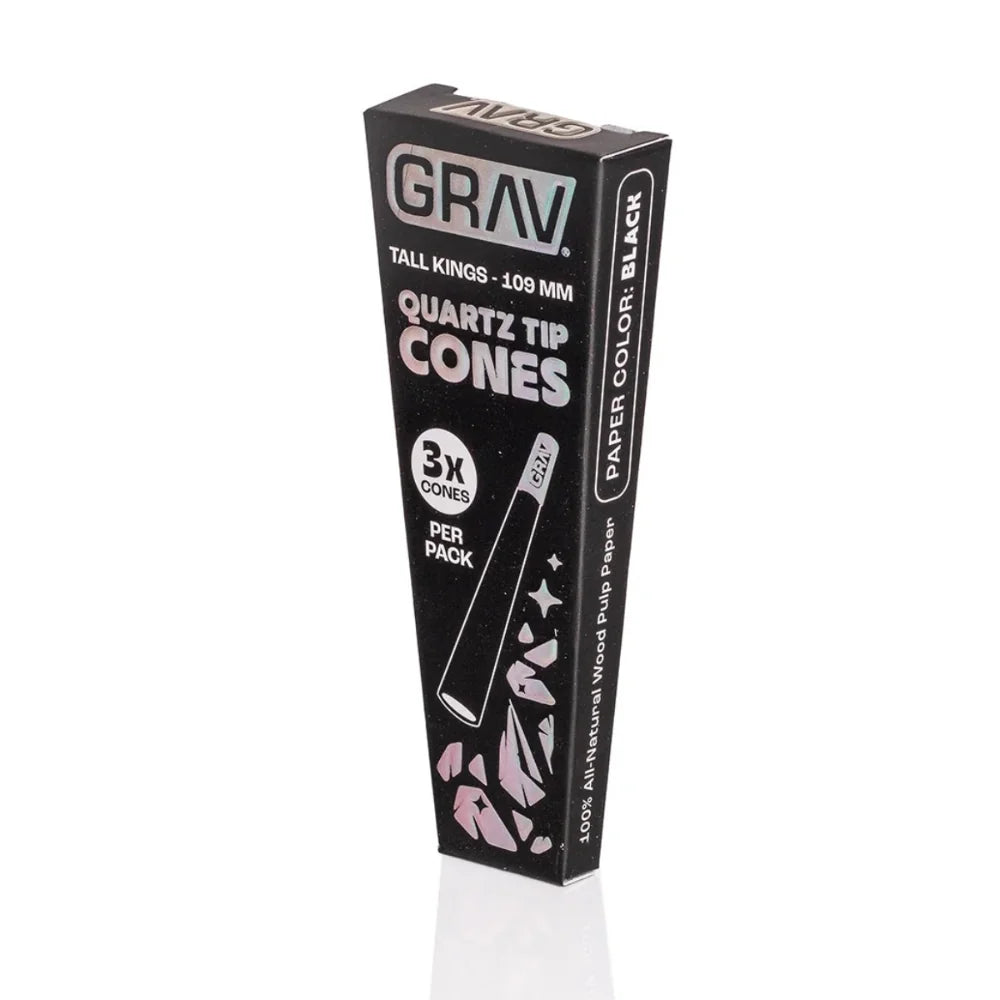 Grav Accessories Tall Kings Quartz Tip Cones