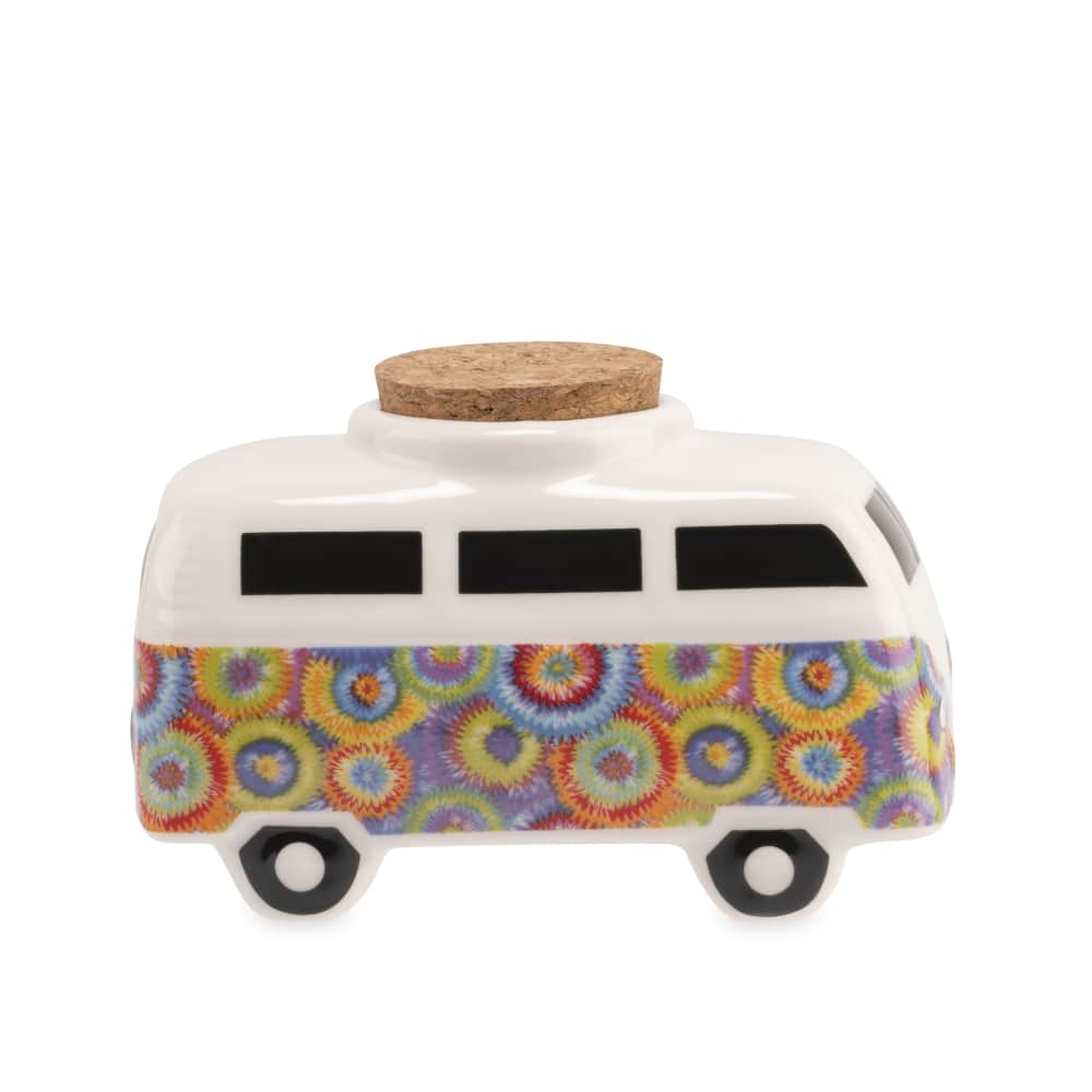 Fat Buddha Glass Accessories Vintage Bus Storage Container
