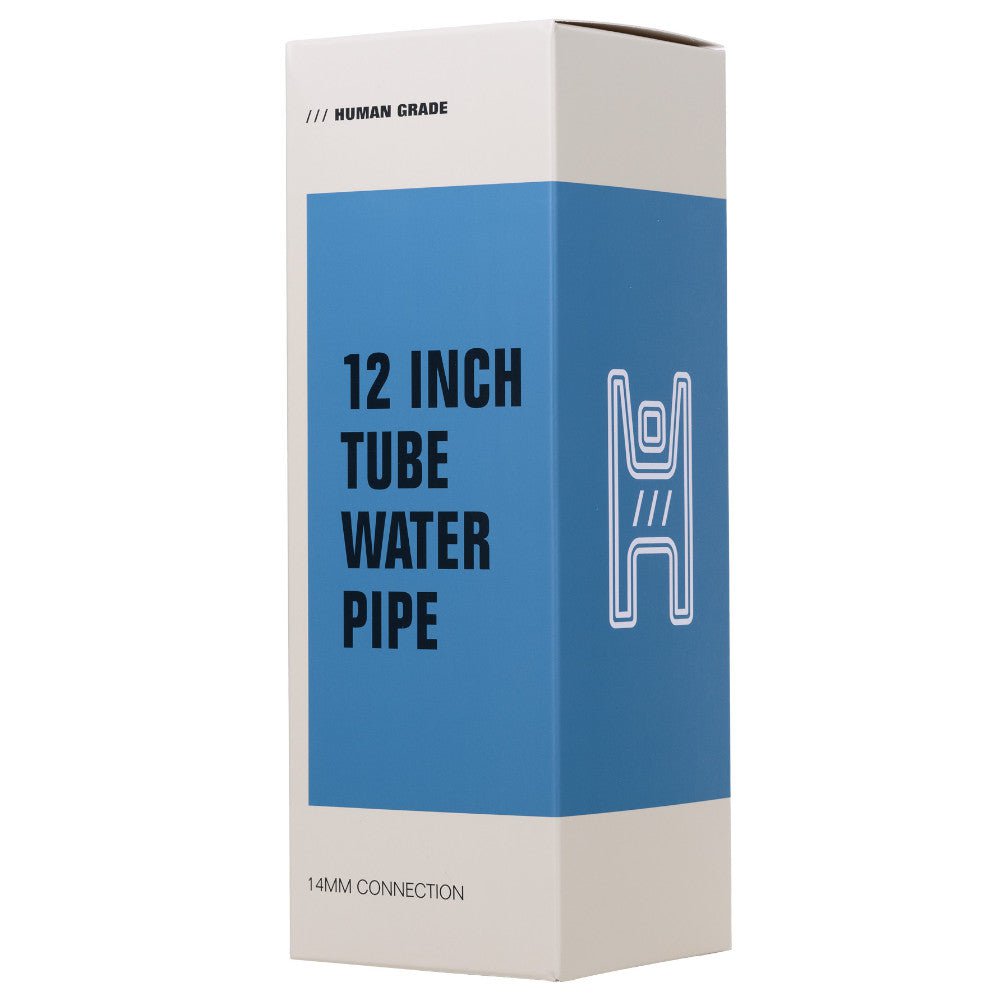 Human Grade Bong 12in Tube Bong