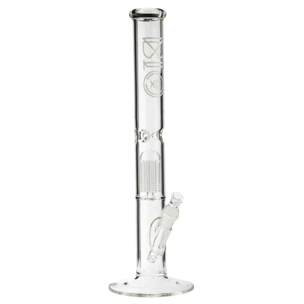 Biohazard Bong 18 inch Straight Tree Bong