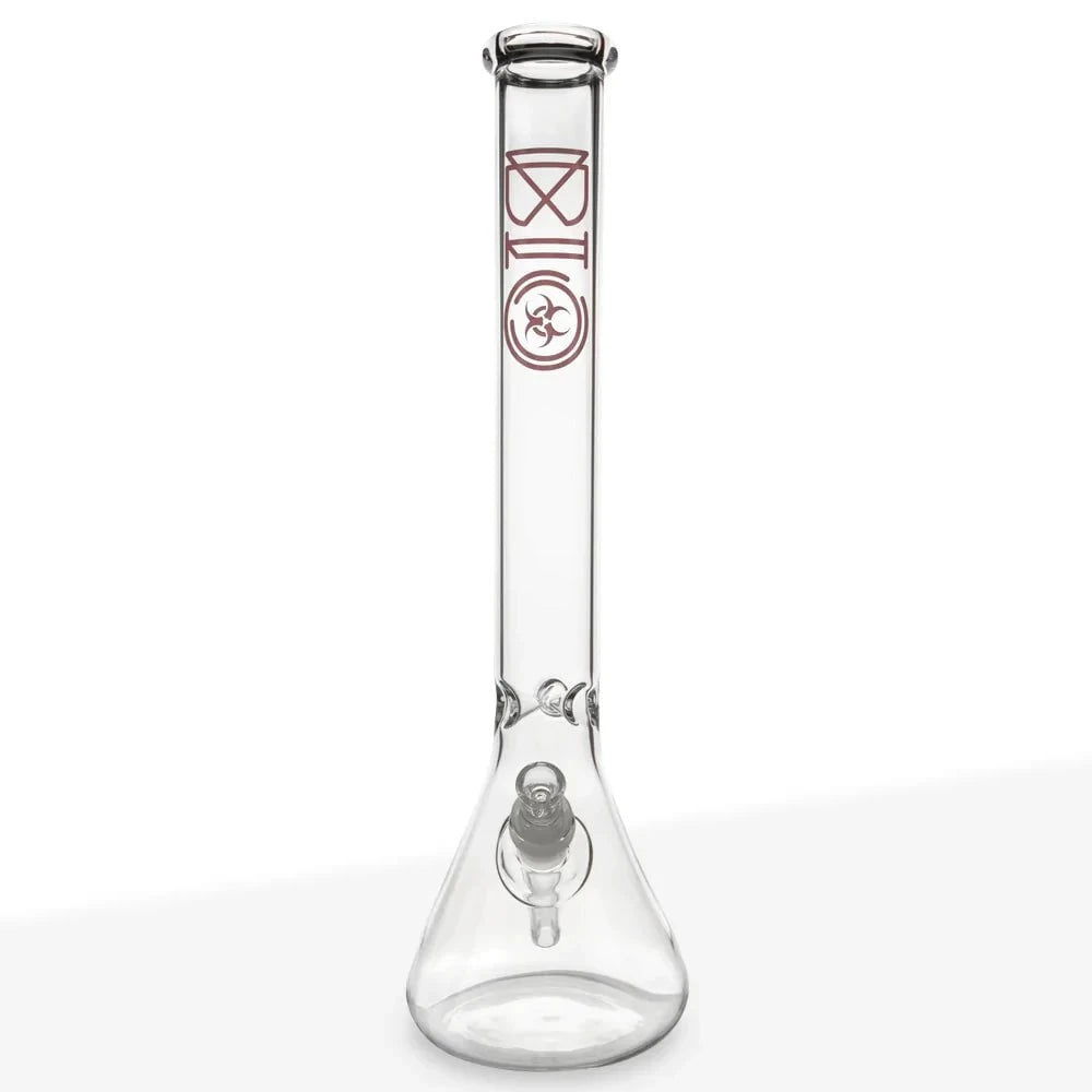 Biohazard Bong 18in Beaker Bong w/Ice Catcher