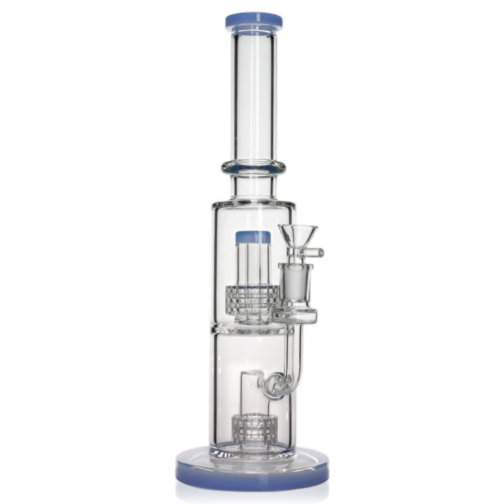 Fat Buddha Glass Bong 2 Chamber Matrix Bong