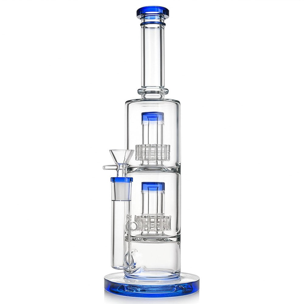 Fat Buddha Glass Bong 3 Chamber Matrix Bong