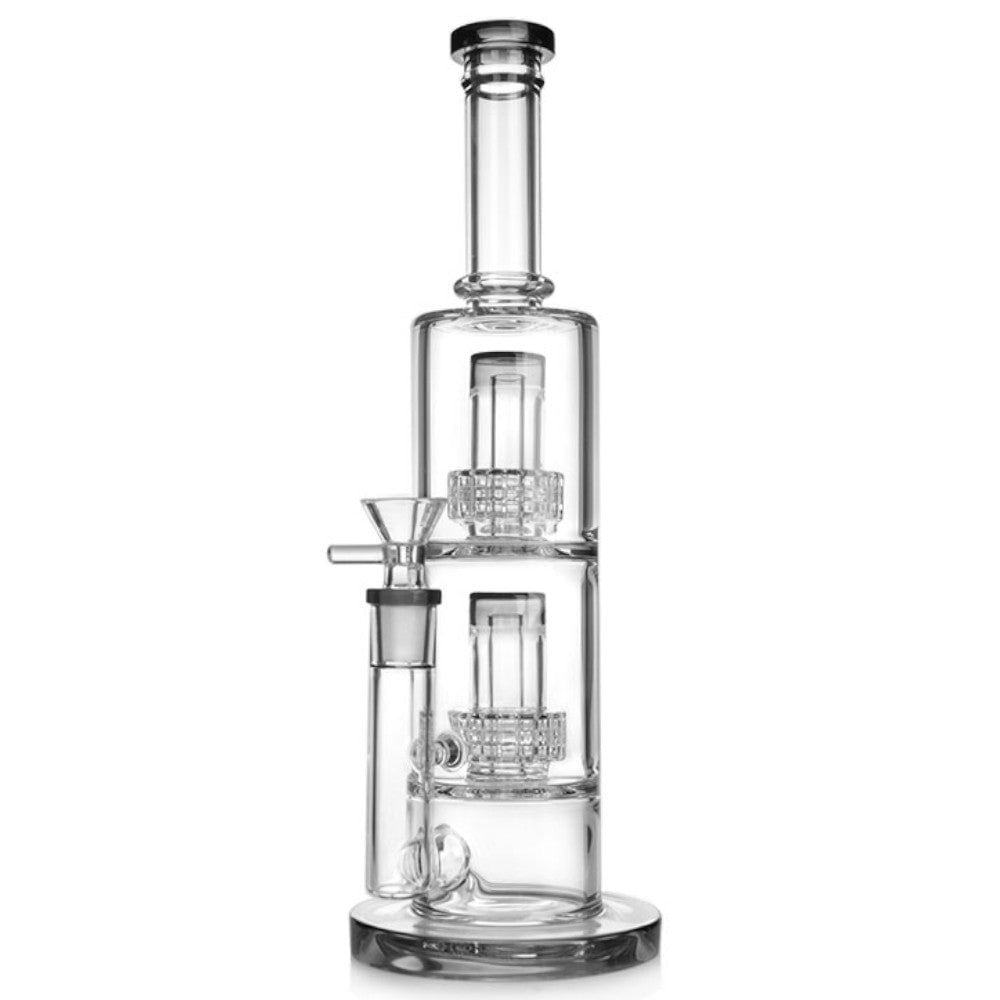 Fat Buddha Glass Bong 3 Chamber Matrix Bong