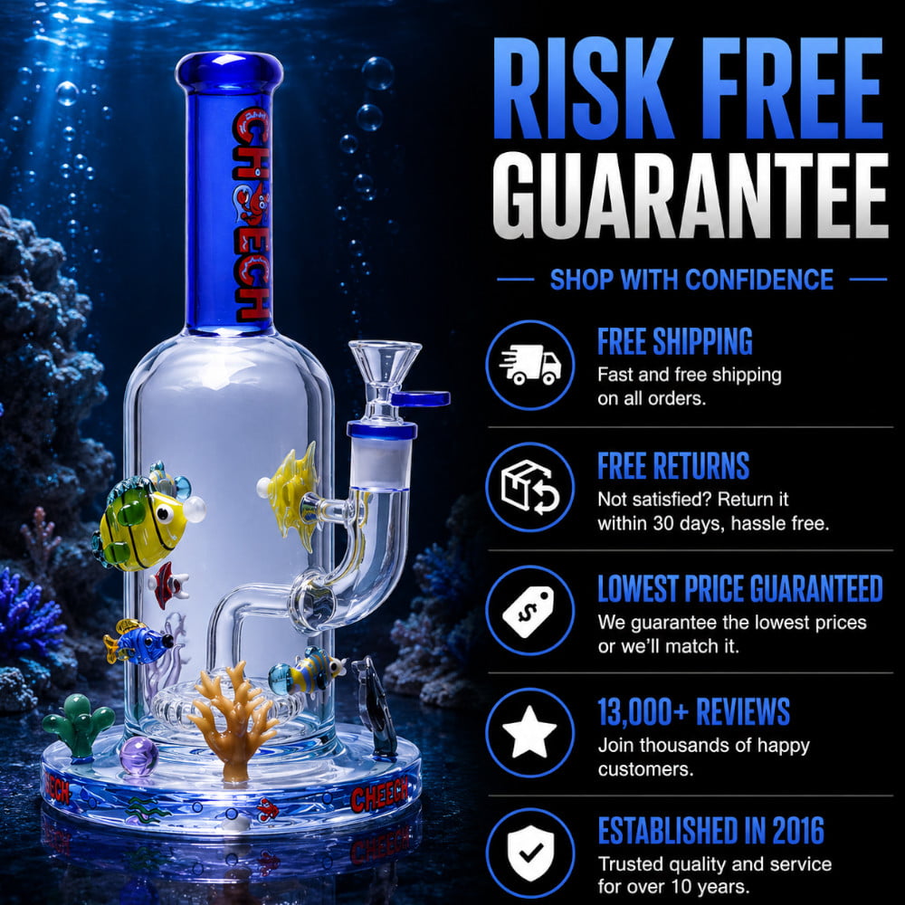 Cheech Glass Bong Aquarium Bong