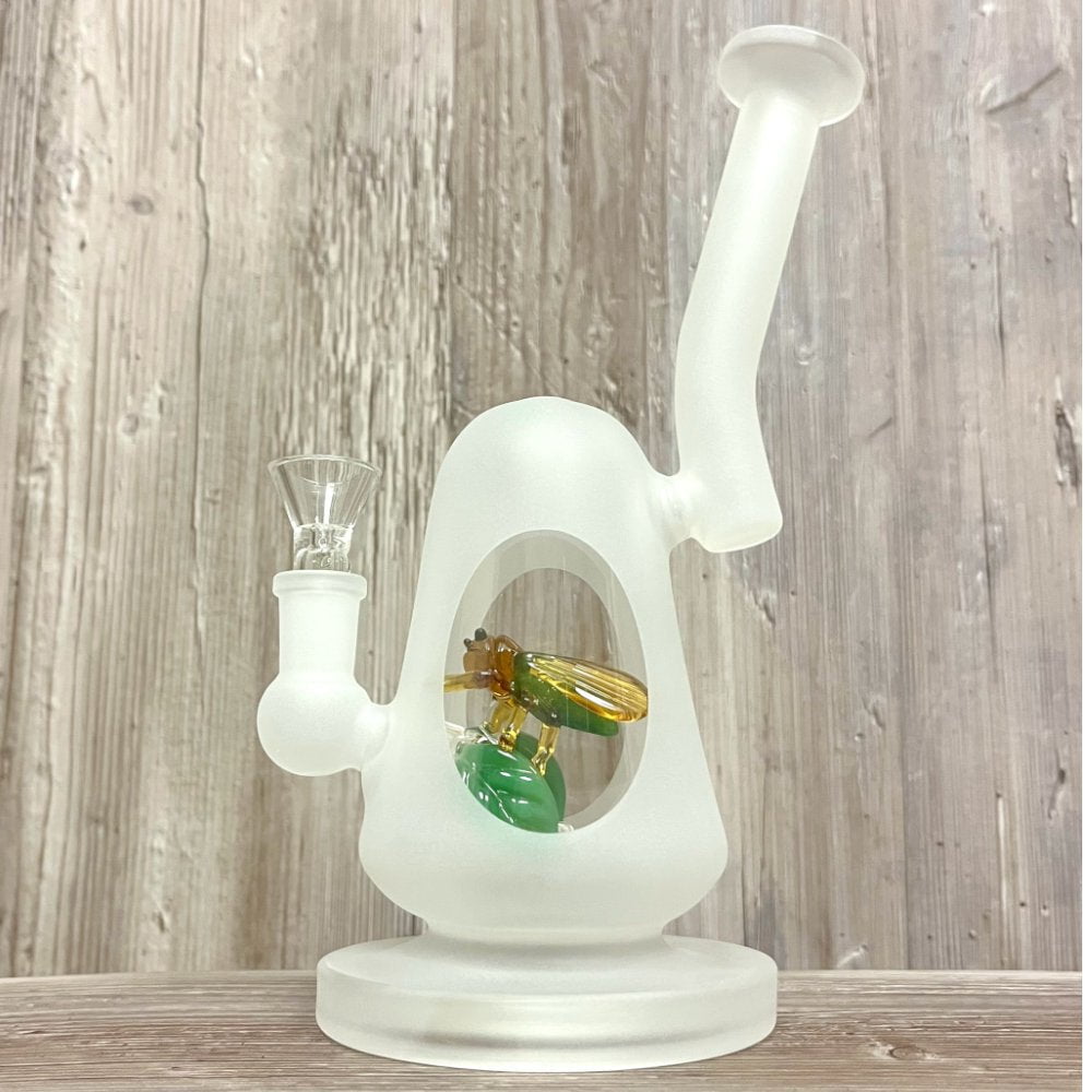 Fat Buddha Glass Bong Bee Bong