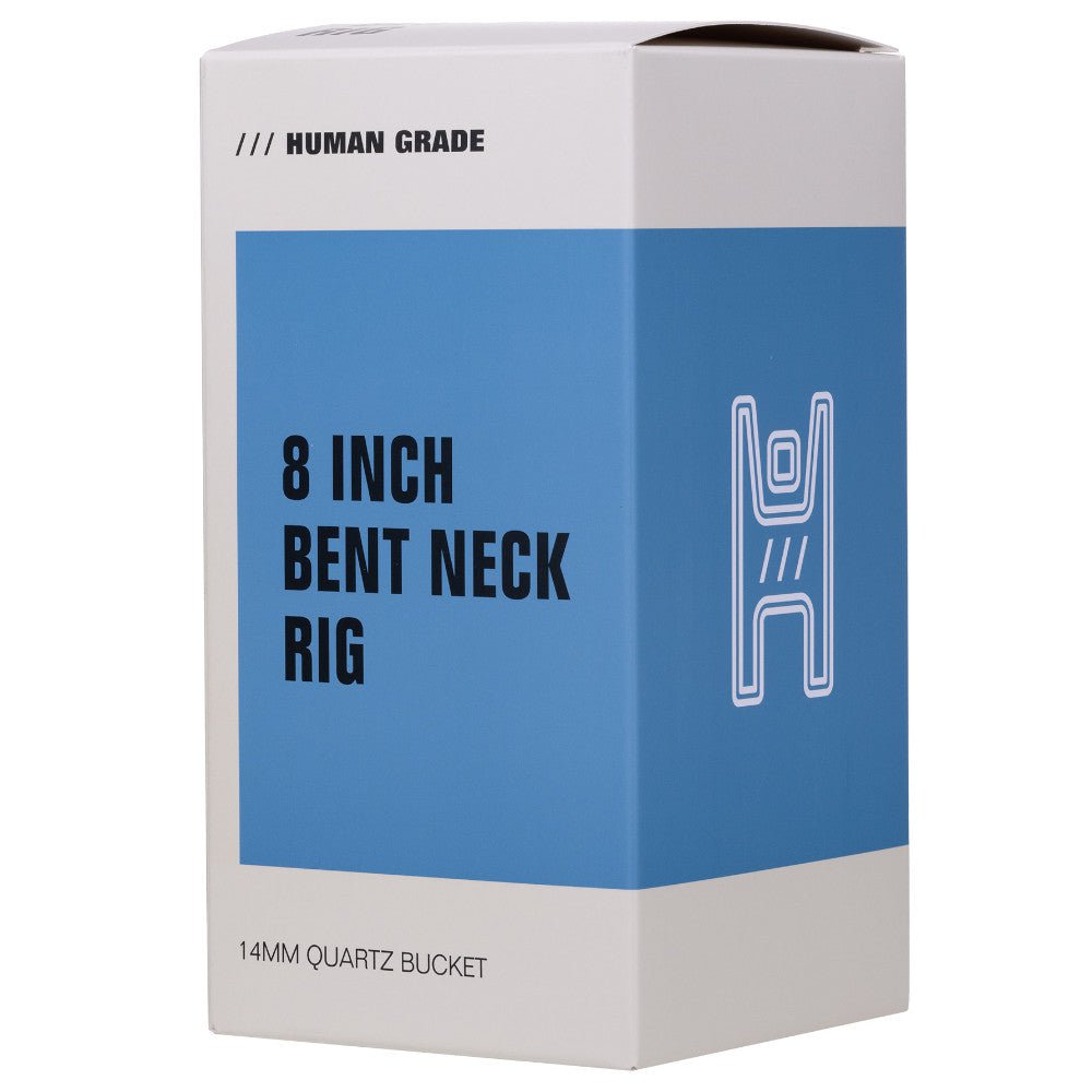 Human Grade Bong Bent Neck Dab Rig