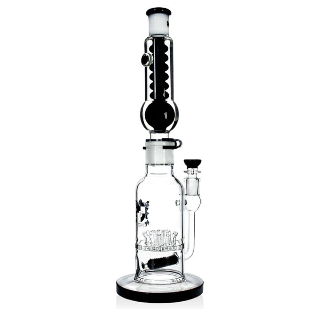 Phoenix Bong Black Freezable Glass Bong (LG)