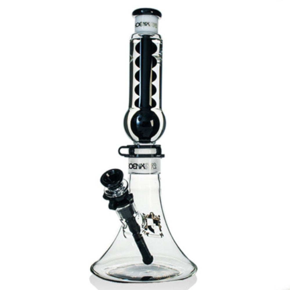 Phoenix Bong Black Freezable Glass Bong