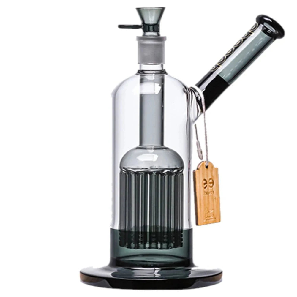 Cheech Glass Bong Black HUGE Bubbler