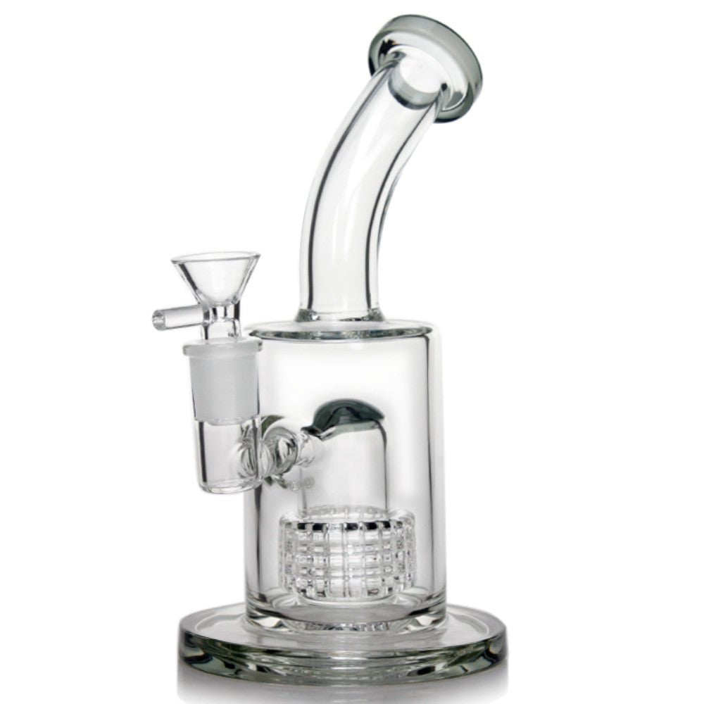 Fat Buddha Glass Bong Black Mini Matrix Bong