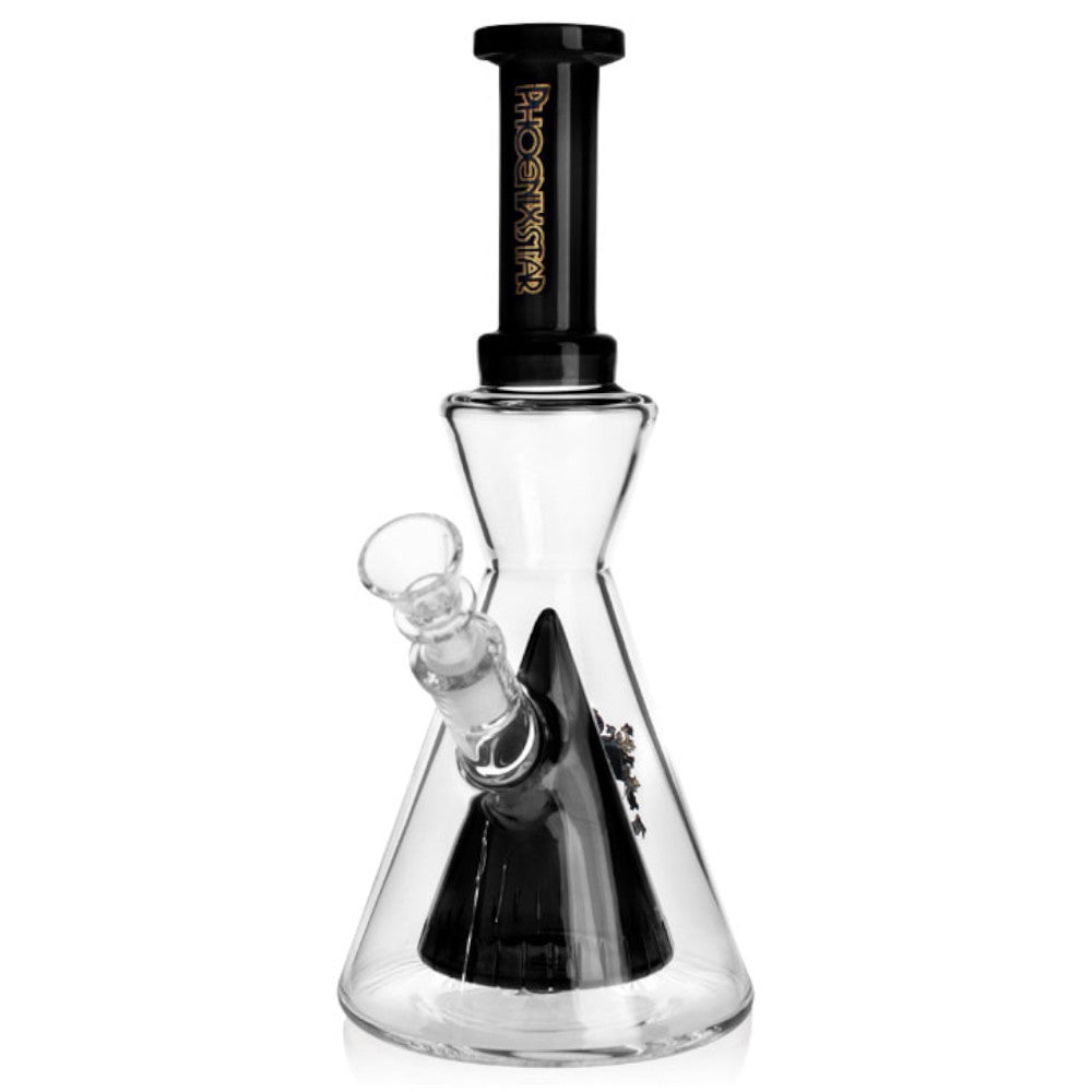 Phoenix Bong Black Pyramid Disc Bong