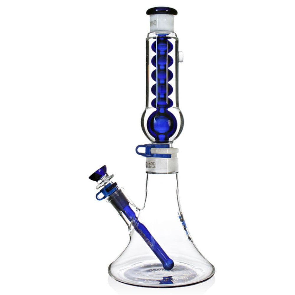 Phoenix Bong Blue Freezable Glass Bong