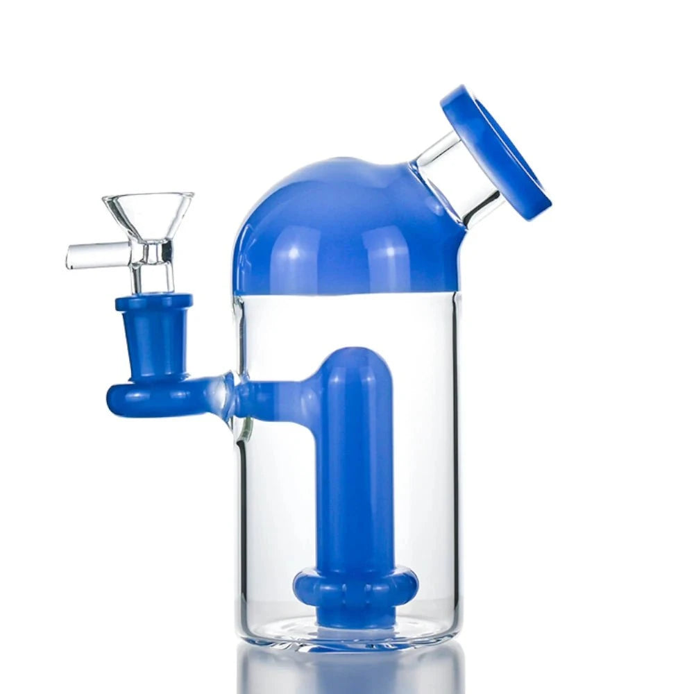 Fat Buddha Glass Bong Blue Mini Dome Bong