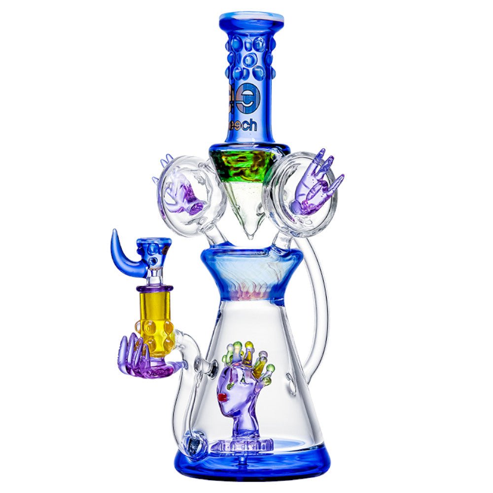 Cheech Glass Bong Blue Ride the Wave Bong