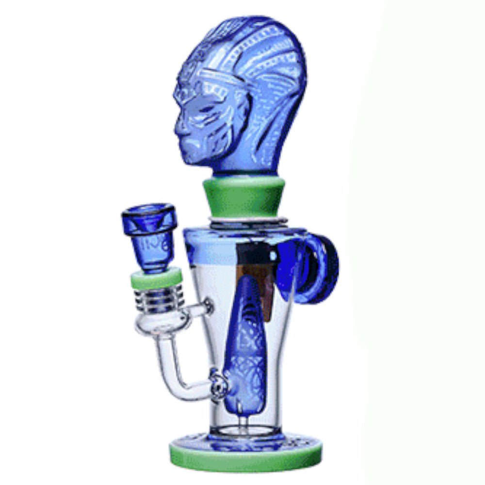 Cheech Glass Bong Blue The Cheeky Child Bong